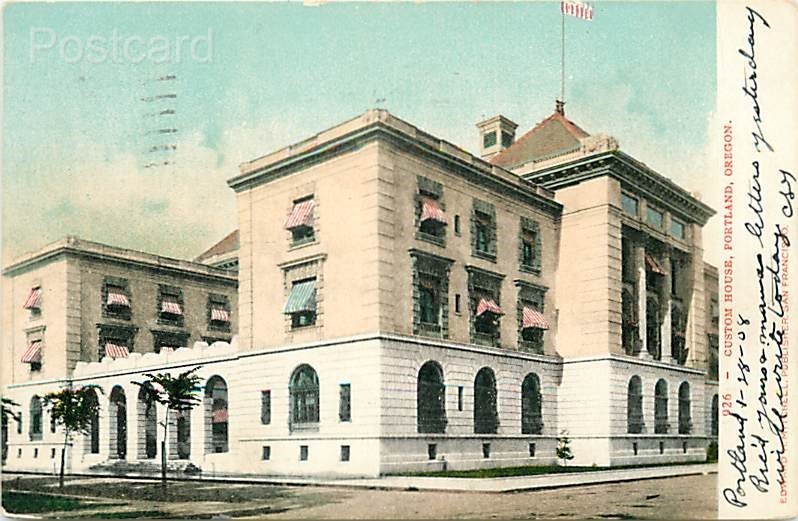 OR, Portland, Oregon, Custom House, Edward H. Mitchell No. 926