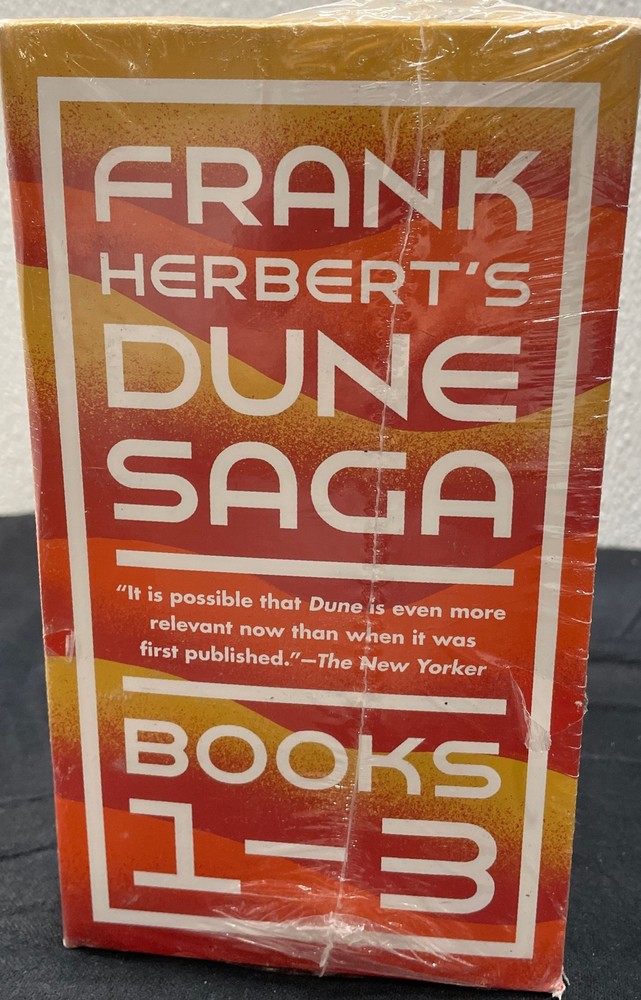 Frank Herbert's Dune Saga 3-Book Boxed Set by Frank Herbert 2020 Paperback