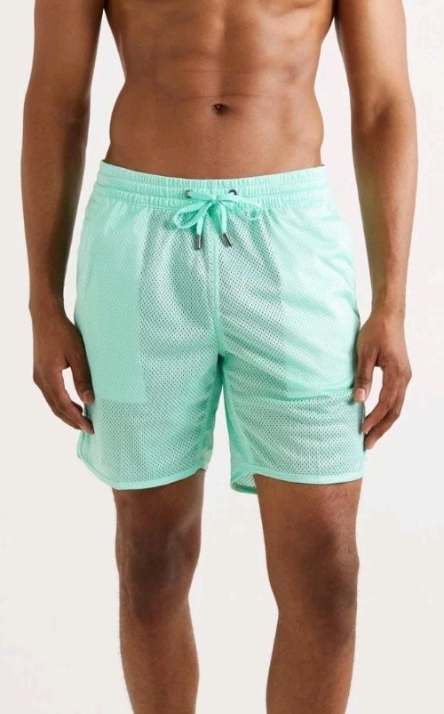 NWT Mr Porter Onia M Air Shorts In Cool Mint