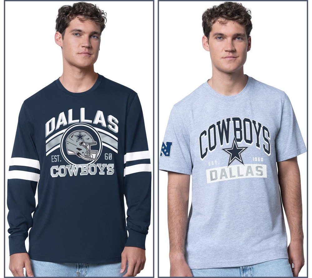 Unbranded Women's Set Sz 3XL NFL Officially Licensed Dallas Short Silver A654477