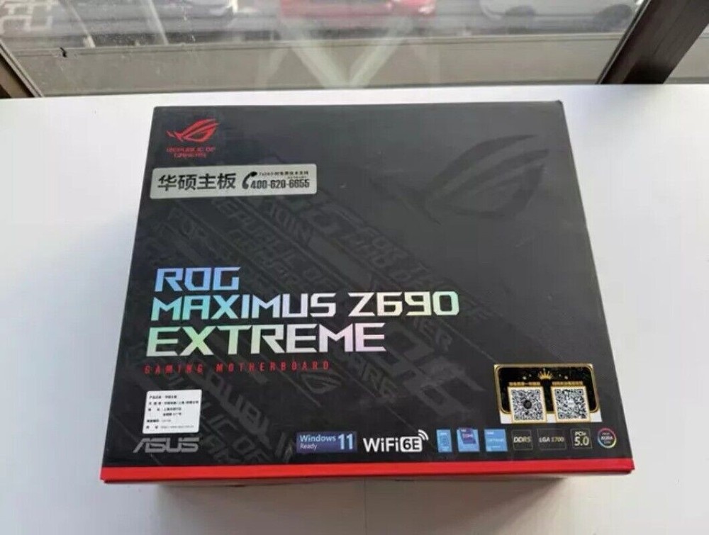 New   ROG MAXIMUS Z690 EXTREME(m14e) LGA1700 for 13/12th Gen   Core MoBO #F5