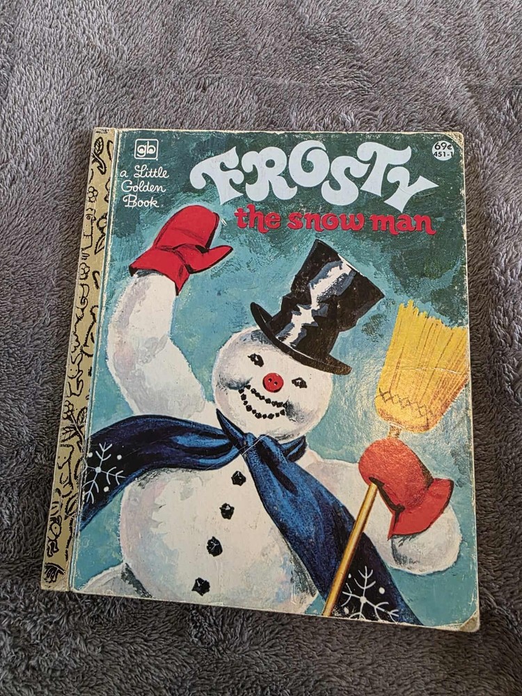 Frosty the Snow Man - A Little Golden Book, vintage