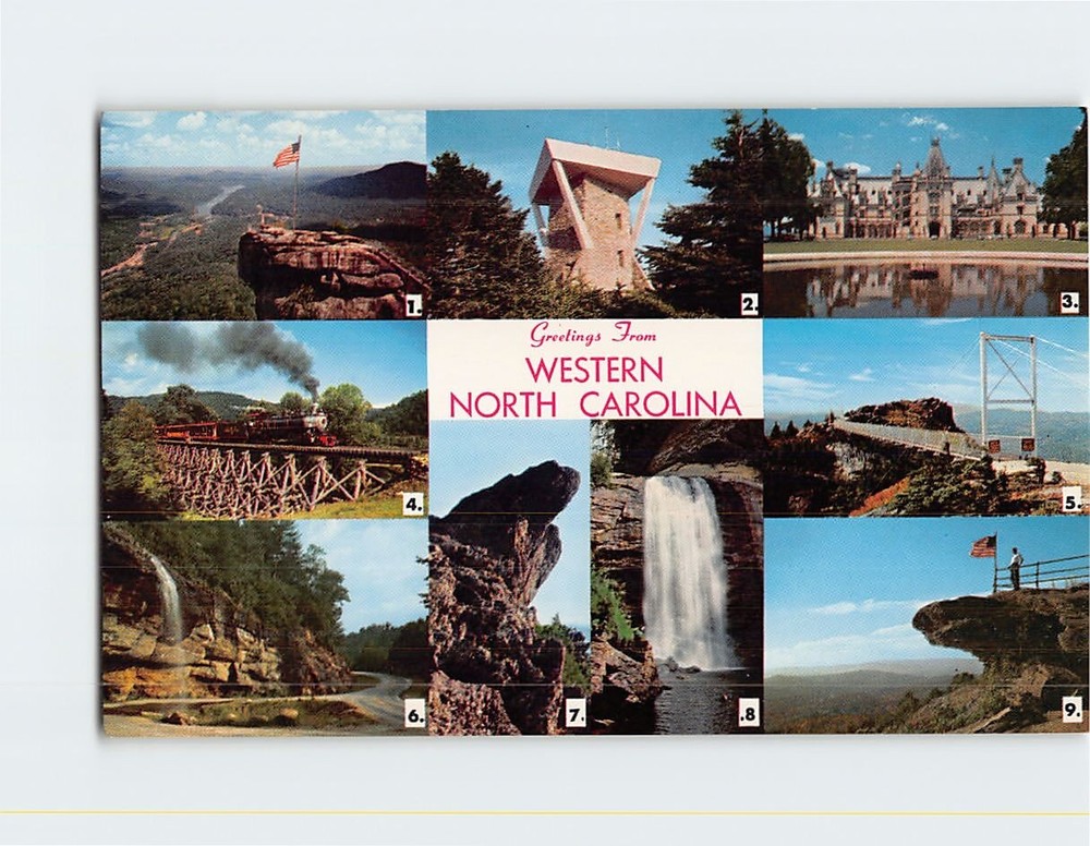 Postcard Greetings From Western North Carolina