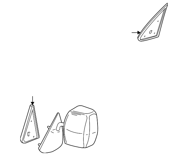 Genuine GM Door Mirror 15721338