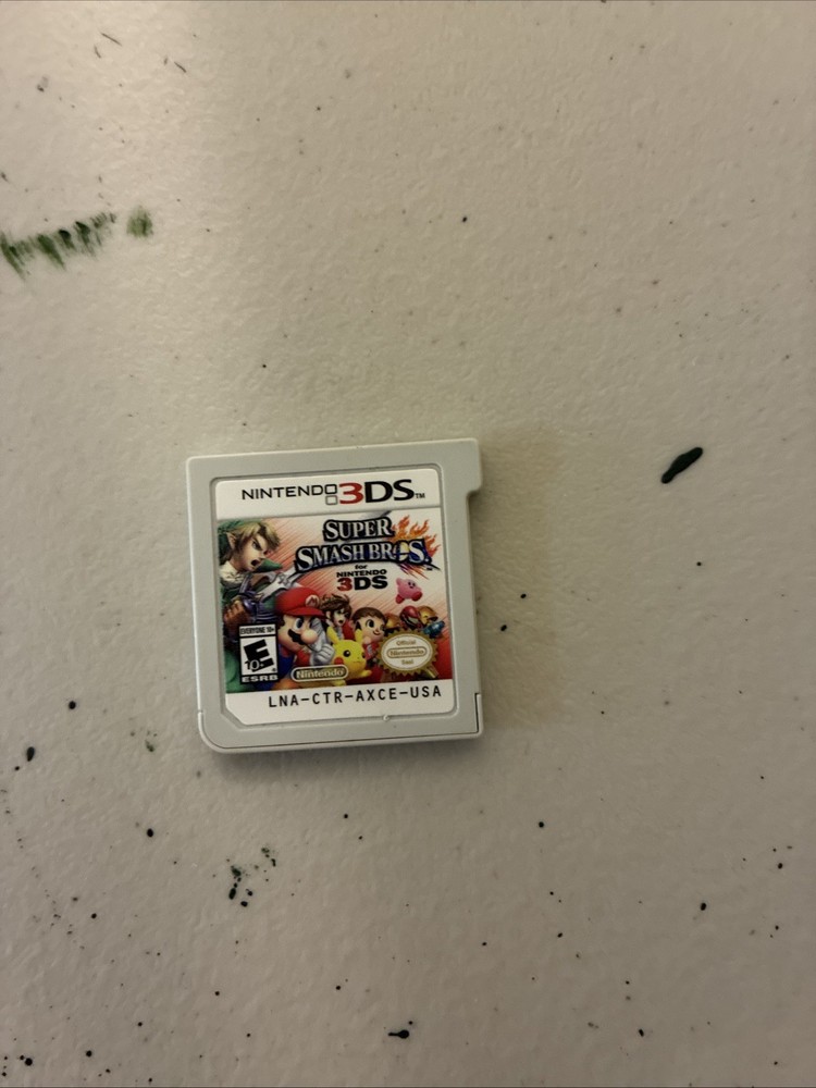 Super Smash Bros for The 3ds Nintendo 3DS Cartridge Only Tested and Working