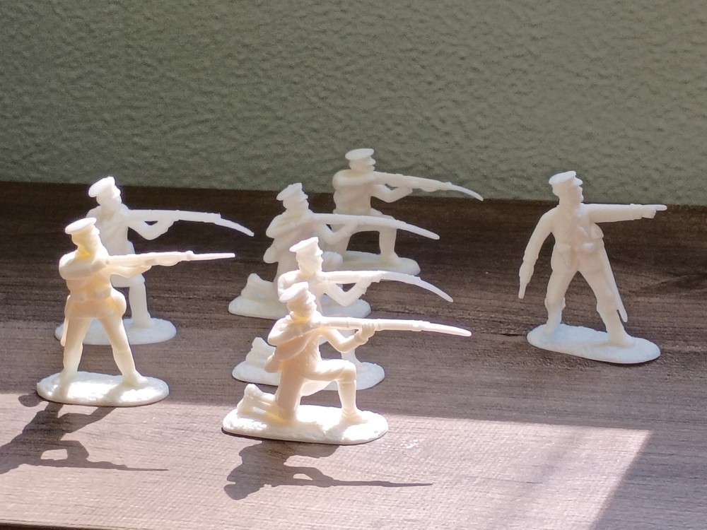 1:32 Armies In Plastic Russian Civil War White Figures Army 1918 Soldiers lot!!!