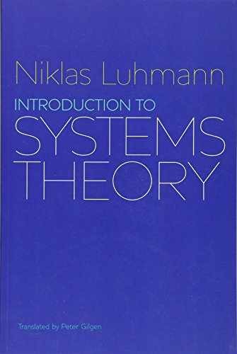 Introduction to Systems Theory - Paperback, by Luhmann Niklas - Very Good