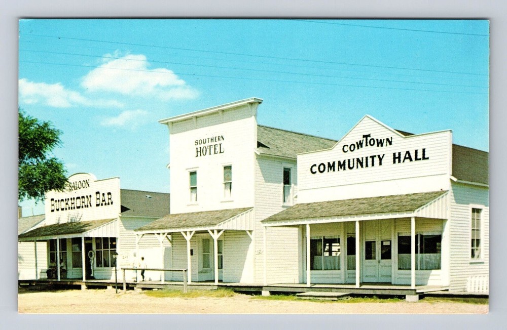 Wichita KS-Kansas, South Main Street, Advertisement, Antique, Vintage Postcard