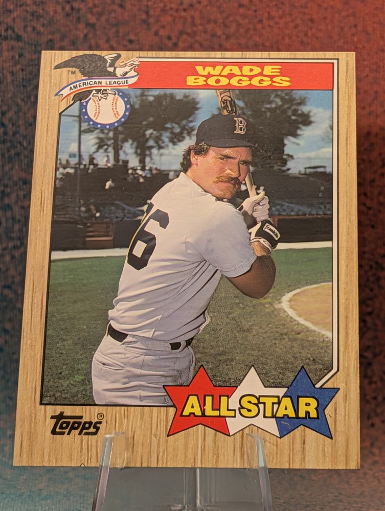 1987 Topps #608 Wade Boggs