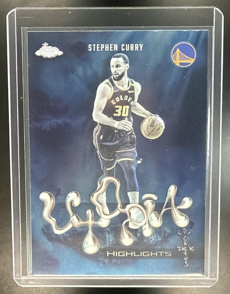 Stephen Curry 2025-26 Topps Chrome x Cactus Jack Basketball Utopia Highlights