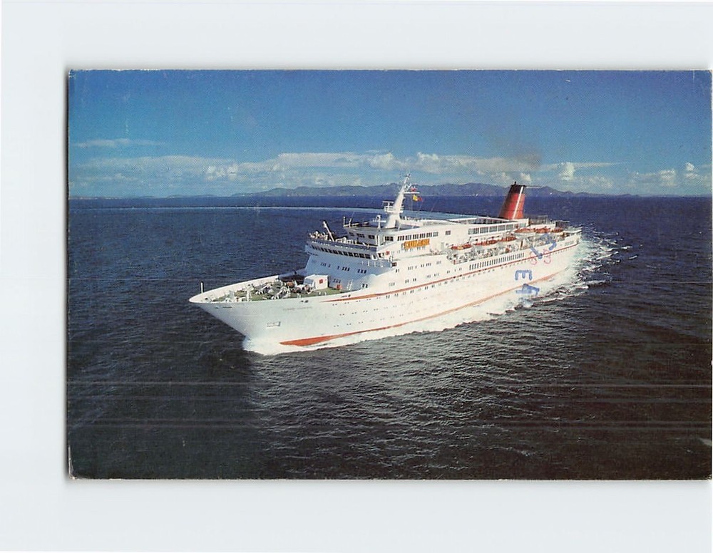 Postcard MV Cunard Countess Cunard Line Limited