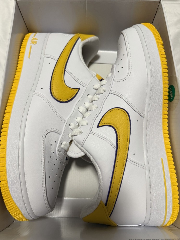 Nike Kobe x Air Force 1 Low Retro QS KB Lakers Home Size 11.5