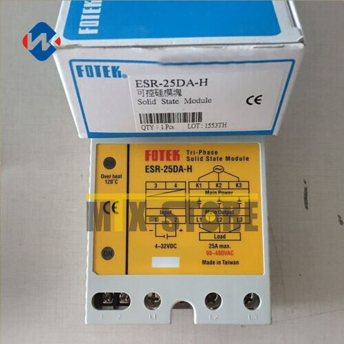 1PC Brand New FOTEK  ESR-25DA-H  Solid State Relay