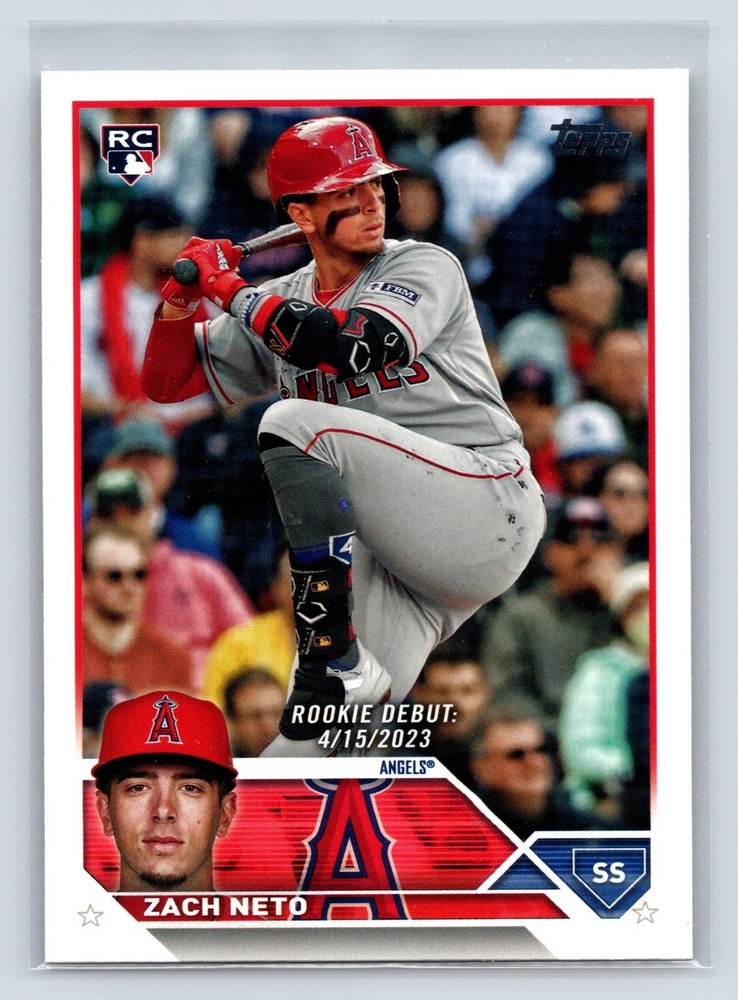 2023 Topps Update #US329 Zach Neto
