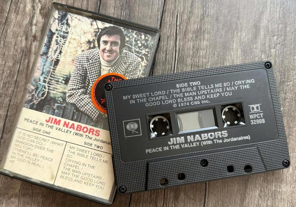 Jim Nabors - Peace in the Valley Cassette Tape VG+ C20