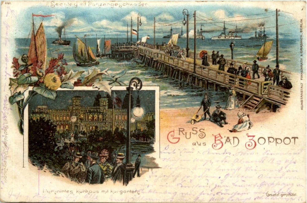 Greetings from Bad Sopot - Litho -625710