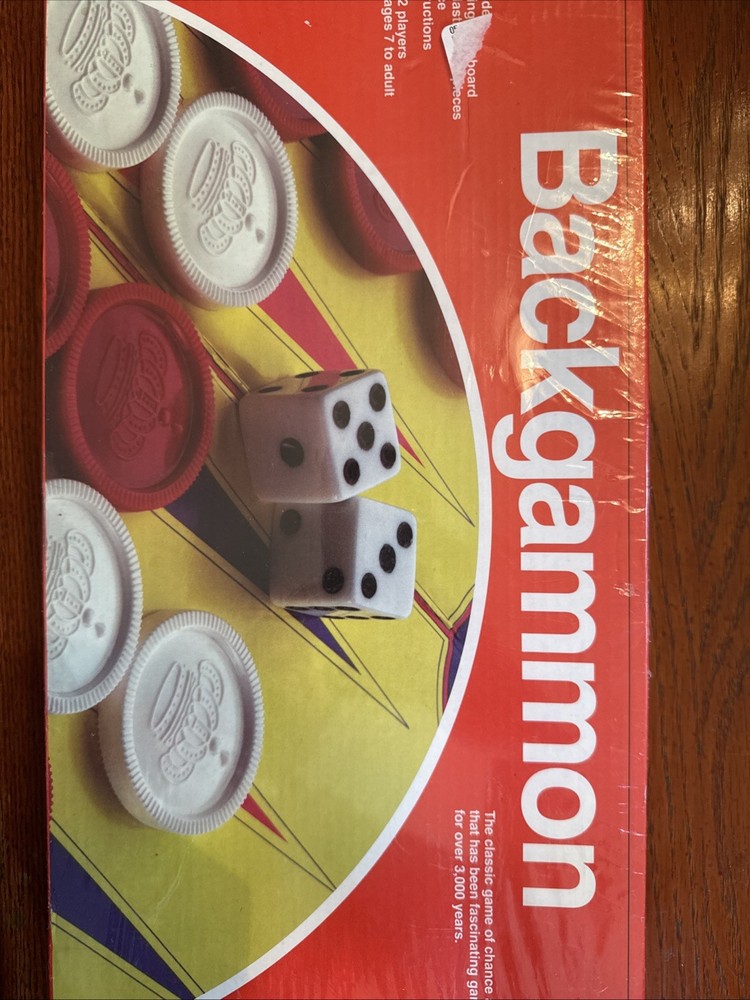 2008 The Classic Game Of Backgammon Pressman Board Game Brand New and Sealed.