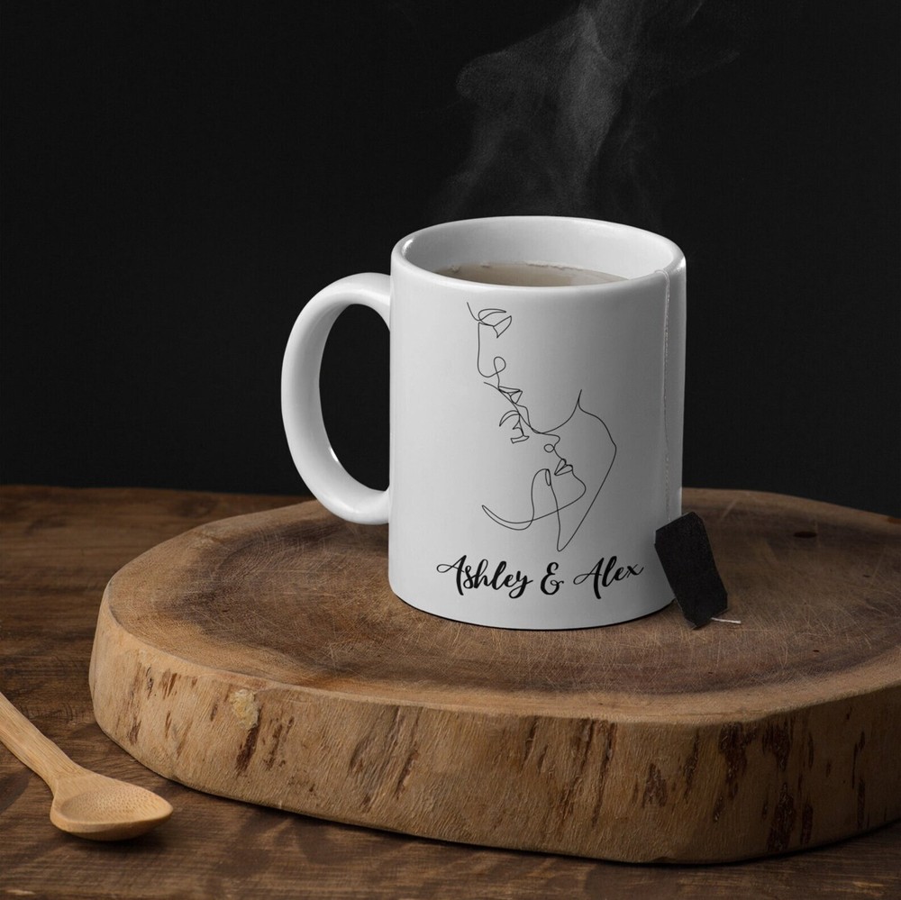 Personalized Couple Ceramic Mug Personalized Couple Gift Cute Couple Gift