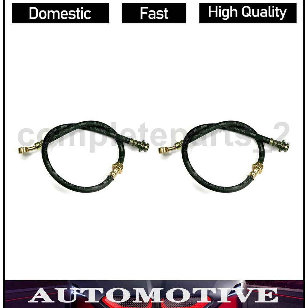 2 Front Brake Hose Line Fits Chevrolet SSR 5.3L 6.0L