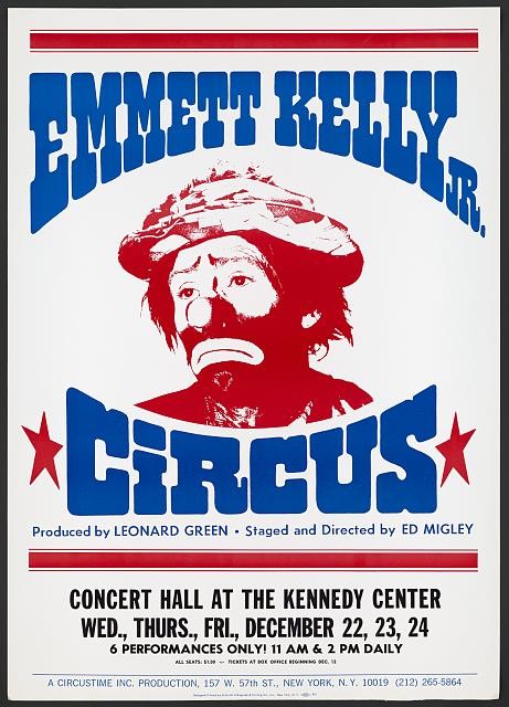 Photo:Emmett Kelly Jr. Circus