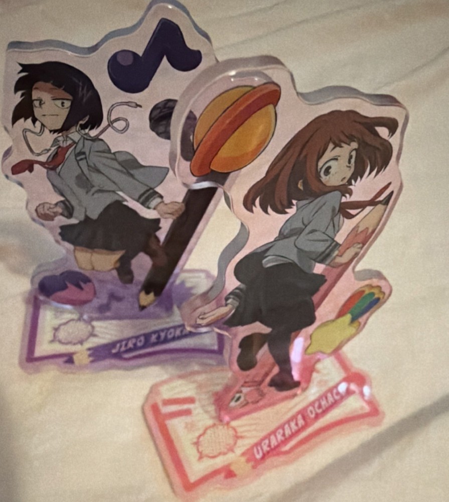 My Hero Academia Jiro Kyoka & Uraraka Ochaco Acrylic Figurine Anime Manga