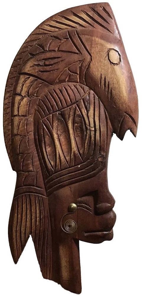 African Wood Carving Art ( M9 )
