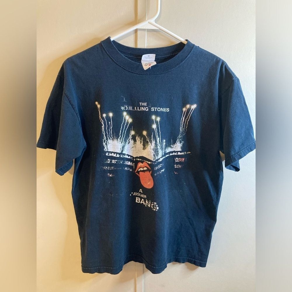 Y2K The Rolling Stones 2006 Tour T-Shirt A Bigger Bang Unisex Size Medium