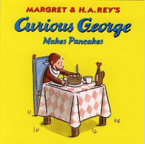 Curious George Makes Pancakes Paperback by Margret Rey in Very Good Condition