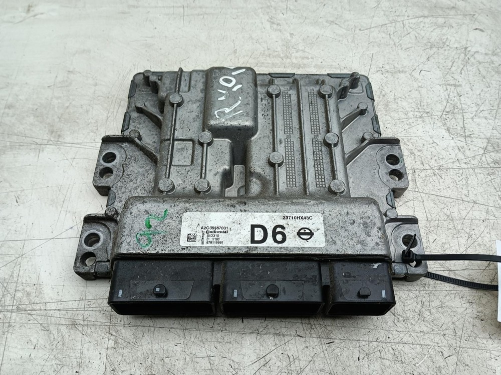 NISSAN QASHQAI ENGINE CONTROL MODULE ECU 1.5 DIESEL 23710HX43C J11 2014-2021