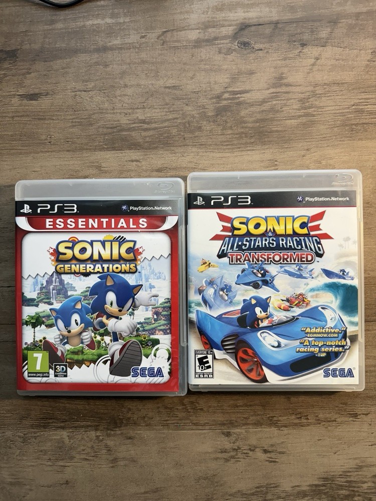 Sonic All-Stars Racing Transformed + Sonic Generations PS3