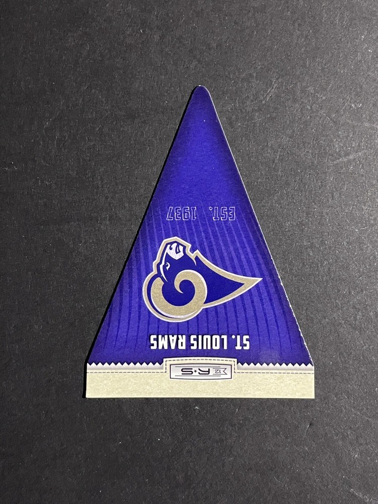 2012 Panini Rookies & Stars NFL Pennants St Louis Rams Team #29