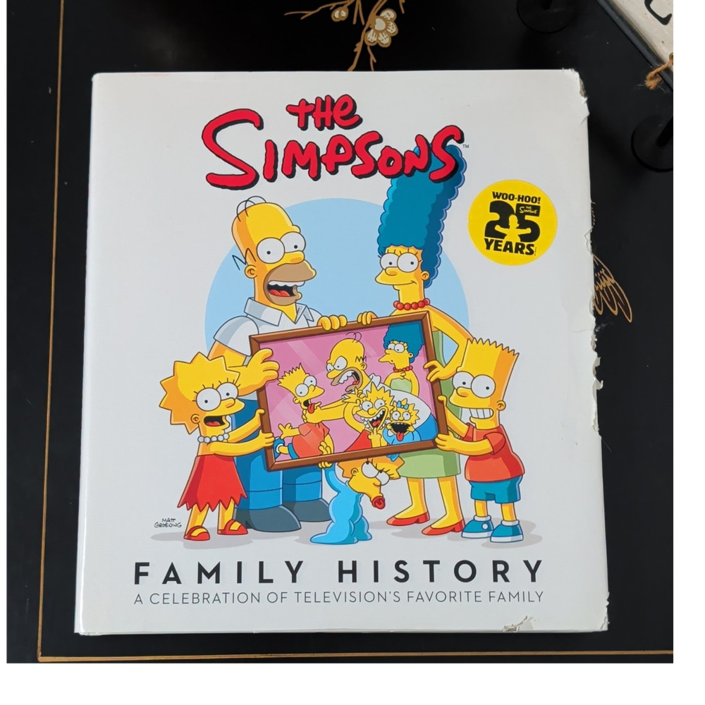 The Simpsons Family History by Matt Groening Hardcover 2014 Abrams Comedy
