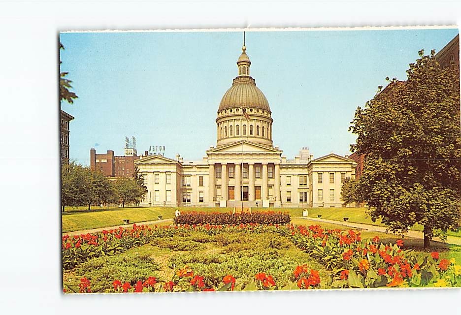 Postcard Old Courthouse St. Louis Missouri USA