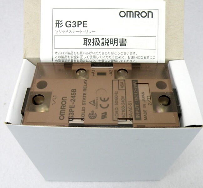1PC  IN BOX Omron Brand New Solid State Relay G3PE-245B 12-24VDC