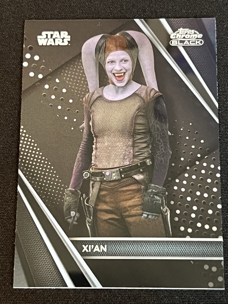 2023 Topps Chrome Black Star Wars Xi'an #83