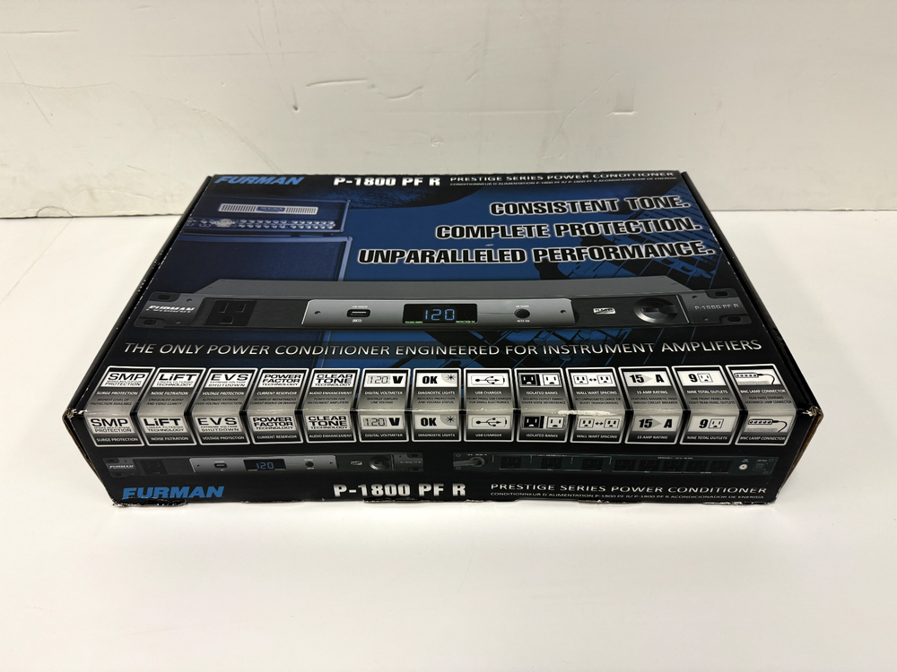 New FURMAN P-1800 PF R 15A Prestige Power Conditioner w/ Power Factor Technology