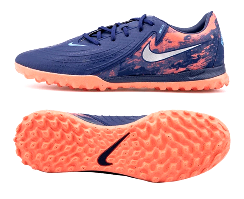 Men's 10.5 Nike Phantom GX 2 Academy Turf Soccer Shoes HV4069-400 Erling Haaland