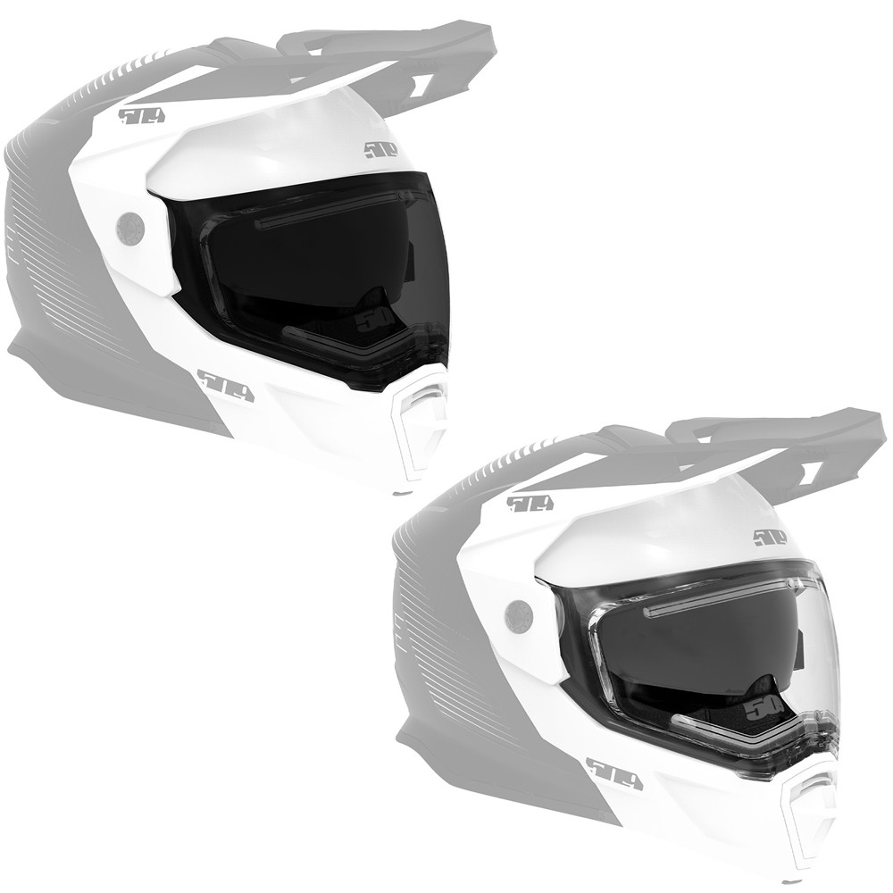 509 Delta R4 Ignite Dual Shield Snowmobile Helmet Visor Replacement