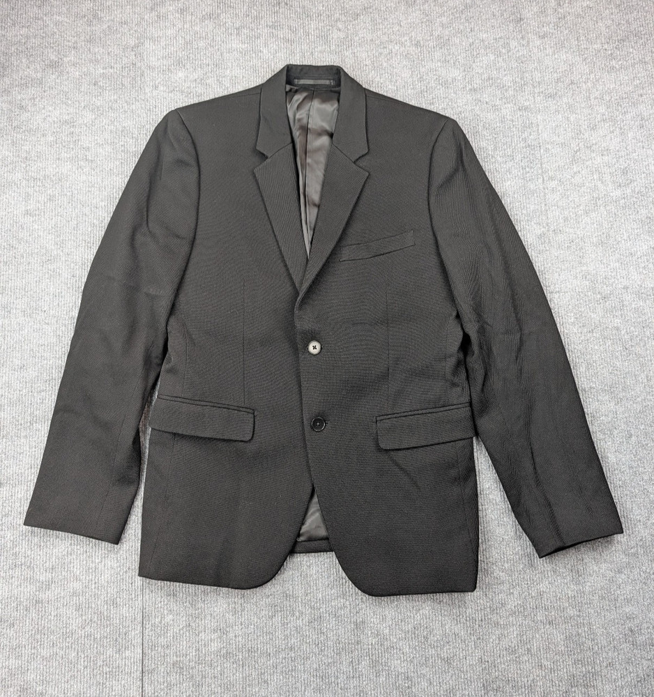 Theory Blazer Mens 38S Wool Timeless Wardrobe Staple Black Academia Career Suit