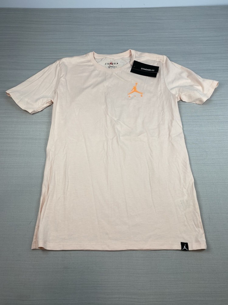 Nike Air Jordan Embroidered Jumpman T-Shirt Mens Size Small AH5296-805 NWT