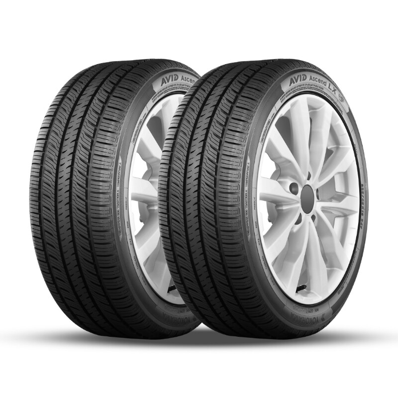 2 Yokohama Avid Ascend LX 205/65R16 95H All Season 800AA [ 85000 Mi Warranty ]