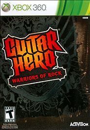 Guitar Hero: Warriors of Rock (Microsoft Xbox 360, 2010)