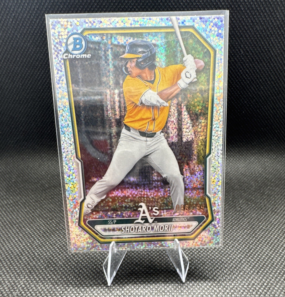 Bowman Chrome 2025 Prospects Shotaro Morii Oakland Athletics #BCP-48 /299