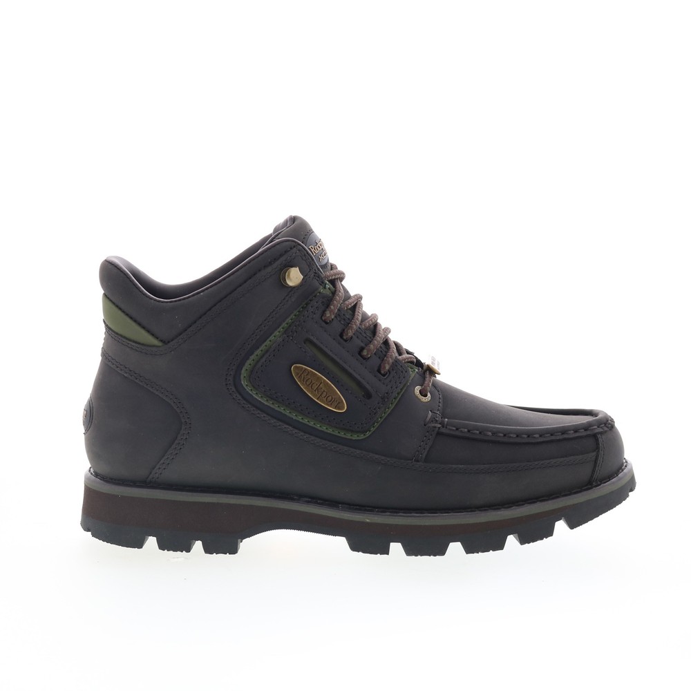 Rockport Umbwe II WP Mweka CI9722 Mens Brown Wide Casual Dress Boots