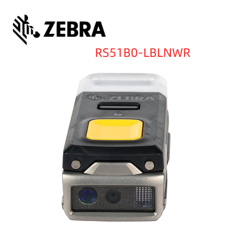 Zebra RS51B0-LBLNWR 1D/2D Barcode Scanner Imager Portable Bluetooth Ring Scanner