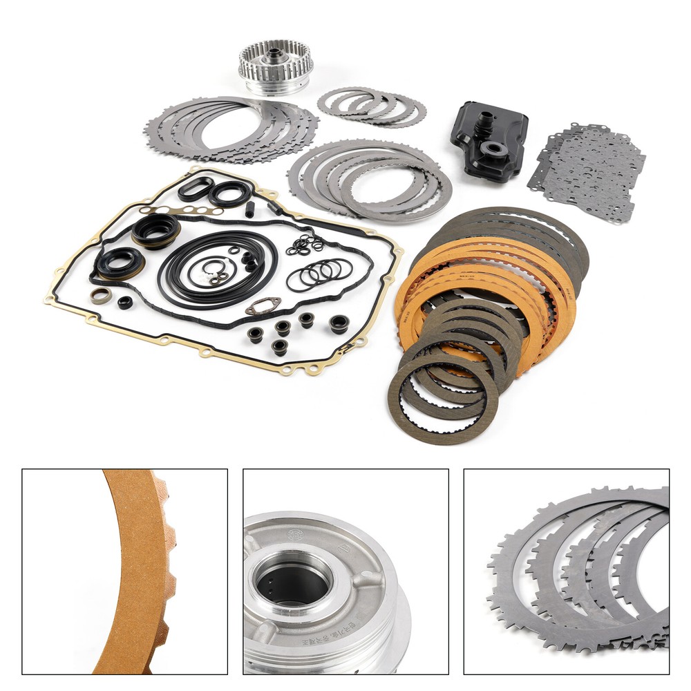 6T40 6T45 Transmission Rebuild Kit Master less Steels For GM Gen 2 2012-up