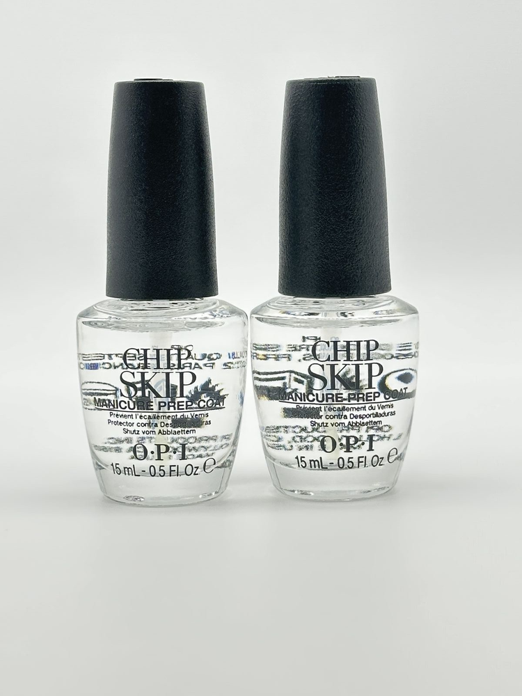 2 Pack - OPI Chip Skip Manicure Prep Coat, 0.5 Fl Oz *Unboxed*