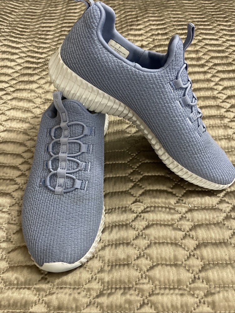 Skechers Women's Size 7 Air-Cooled Memory Foam.  Blue.  Great Cond.