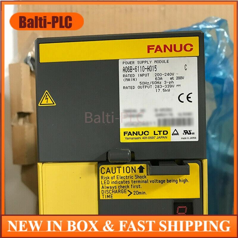 1PC New FANUC A06B-6110-H015 Servo Driver In Box Expedited Shipping