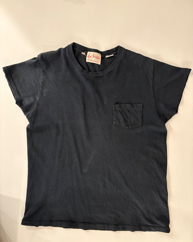 Levi’s Vintage Clothing LVC 50’s Sportswear T-Shirt Black Medium